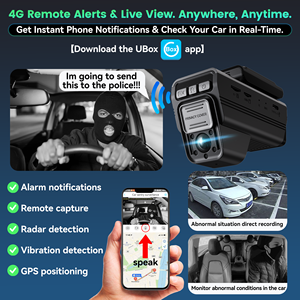 4G LTE Dual Dash Cam with Cloud Storage GPS Tracking, Night Vision Two-Way Audio 24H Parking Security Camera - Product Image 6