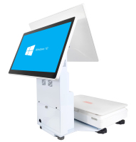 Balance tactile RUINAI RN-D avec impression, balance électronique AI 16 pouces, pesage POS, Android/Windows, imprimante thermique Intel I3/I5/I7