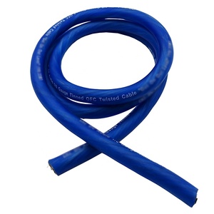 Haiyan Sihuan OEM Car Audio <span class=keywords><strong>Cable</strong></span> 1/0 <span class=keywords><strong>4</strong></span> 8 Ga Gauge Blue Power Ground Wire <span class=keywords><strong>Cable</strong></span> Car Audio Amp Spool - Product Image 1