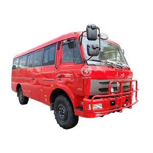 4X4 Off Road Bus 4 Wielen Drive Bus Passenger Carrier Coach Bus Luxe 10-19 Zetels Optioneel Optoinal Zhuanzhi ccc, iso 4 - 6L