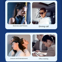 Clip oreille T75 Conduction osseuse TWS système d'anneau d'oreille casque étanche écouteurs sans fil Sport écouteurs casque pour téléphones intelligents