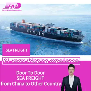 All-in Cost freight sea freight rates Professional China to Denmark Thailand the Philippines Russia drop shipping agent