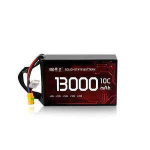 Высокая плотность энергии 13000 мАч 10C 44,4 В 12S аккумулятор для дрона твердотельный Аккумулятор для больших моделей дронов для длительного полета - Product Image 1