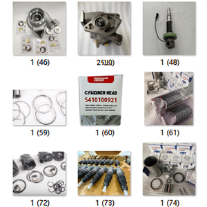 ฝาสูบ 5410100921 สำหรับเครื่องยนต์ดีเซล MTU 10V2000M60 อะไหล่ทดแทน - Product Image 3