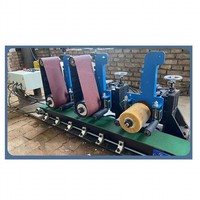 Rectifieuse de banc ponceuse à bande ponceuse électro polisseuse pour acier inoxydable pour métal