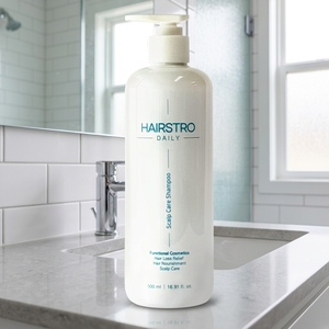 Champú Anticaída HAIRSTRO con Biotina, Centella Asiática y Extracto de Fermento de Soja, Fórmula Líquida Concentrada Unisex para Todo Tipo de Cabello - Product Image 2