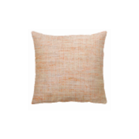 Coussin carré de luxe en tissu polyester avec rembourrage en fibres de polyester, oreiller confortable pour canapé-lit, design jacquard Monet