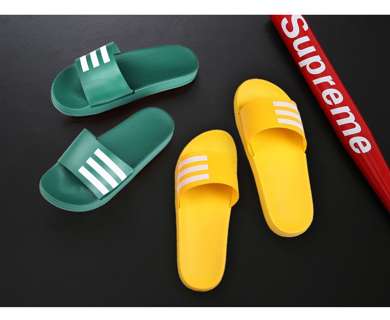 New Slippers Women Men Summer Flip Flops Indoor House Couples Home Bathroom Slides