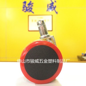 Roulettes pivotantes en PVC pour meubles, tige de 50 mm, roulement simple, design moderne et durable - Product Image 4