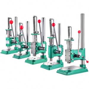 Presse à poinçonner manuelle de bureau pour le cuir, machine à embosser et à moletter - Product Image 5