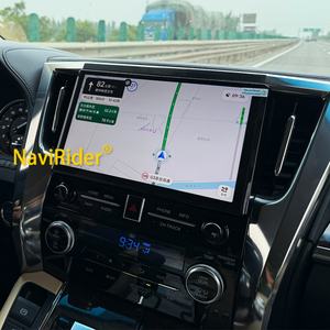 Autoradio Android 13 11,5 pouces avec écran, navigation GPS, Carplay, lecteur multimédia vidéo, DSP pour Toyota Alphard, aide au recul - Product Image 1