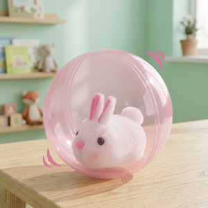 Peluche de Hámster Eléctrico con Bola Rodante, Juguete Interactivo Divertido para Niños, Regalos Novedosos Hechos en China - Product Image 2
