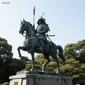 Özel açık Manor bahçe kamu dekor büyük bronz döküm japon heykeli dev klasik japon samuray bronz heykel - Product Image 2