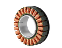 Motor Torsi Tanpa Rangka Rotor Eksternal BLDC Efisiensi IE3 100W 0.4Nm Torsi Pemasangan Flens Robot Perahu Rangka 56mm