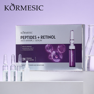 KORMESIC - Esencia Facial Antiarrugas con Péptidos Orgánicos y Retinol, 14 ml, Reafirmante, Suavizante, Iluminadora y Reafirmante - Product Image 1