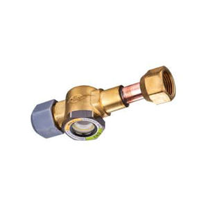 Vidrio de inspección mágico de latón con indicador de humedad para sistemas de HVAC y refrigeración - Product Image 4