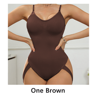 Body String Sexy Femme avec Soutien-Gorge Remonte-Fesses, Corset à Agrafes, Bodys Sculptants Creux pour un Ventre Plat