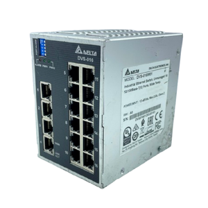PLC <span class=keywords><strong>DVS</strong></span>-016W01 Conmutador de <span class=keywords><strong>Red</strong></span> Sin Manejo de 16 Puertos Ancho Temp RJ45 Ethernet - Product Image 1