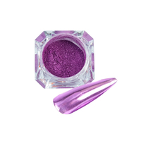 Faible MOQ, échantillon gratuit, poudre à ongles effet miroir chromée 1g/30g/50g, poudre miroir pour ongles