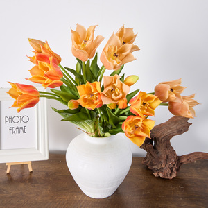 Vendita Diretta dalla Fabbrica: Bouquet di Tulipani Artificiali Realistici, Tulipani Altamente Simulati all'Ingrosso per Rivenditori e Fioristi - Product Image 6