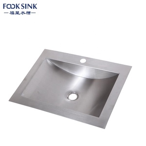 Design speciale unico Undermount lavelli da <span class=keywords><strong>cucina</strong></span> bagno moderno 304 lavello in acciaio inox sopra il bancone curvo lavello <span class=keywords><strong>lavabo</strong></span> - Product Image 2
