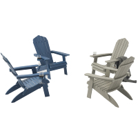 Chaises de plage modernes d'extérieur pour jardin et jardin, chaises pliantes en contreplaqué de maskinongé
