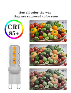 Ampoule LED <span class=keywords><strong>G9</strong></span> à prix d'usine chinois, lumière spéciale sans scintillement 3000K 4500K 6000K, lampe résidentielle DC 24V, ampoule LED maïs SMD - Product Image 4