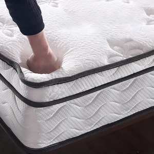 Colchón gemelo hipoalergénico para niños Espuma de látex suave con rollo comprimido para un fácil embalaje al vacío de configuración en rollos - Product Image 1