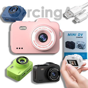 SourcingArk 0.96 <b>Mini</b> 200mAh Battery Ultra Compact Portable Pocket Size <b>Camera</b> for Students Kids Sports Events Digital <b>Camera</b> - Product Image 1