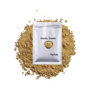 100% Pure Organic Hojicha Roasted Green Tea Powder Hojicha Powder Tea Sachet