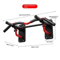 Barres parallèles multifonctionnelles en acier pour hommes, équipement de fitness d'intérieur mural, barre de gymnastique pour tractions 8KG 25cm