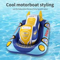 Swimbobo nouveau Style PVC gonflable enfant anneaux de bain enfants jouets anneau flottant été bateau à moteur gonflable bébé siège de natation flotteur