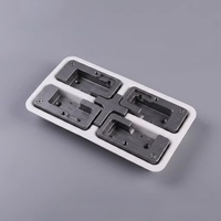 Emballage en pulpe moulée pour pièces métalliques, plateau en pulpe biodégradable personnalisé pour composants de quincaillerie avec traitement de surface antirouille