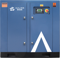 Compresseur d'air industriel à vis sans huile 10HP AC 8bar/10bar 380v 500 litres/60 gallons de capacité Configuration stationnaire Air