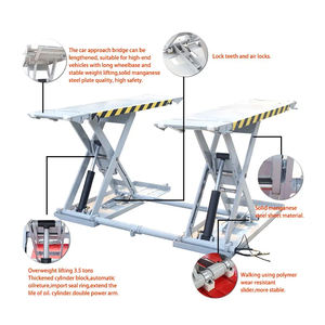 3000kg/3500kg/4000kg 1.2m/1.4m Hidrolik 110v/220v/380v Pengangkat Mobil Hidrolik Model Gunting Bergerak Lift Mobil Hidrolik Model Gunting - Product Image 3