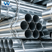 Tubería de Acero Redonda ERW Galvanizada por Inmersión en Caliente GB/T 3091-2025 Q235 Q355B, Tubo GI para Construcción