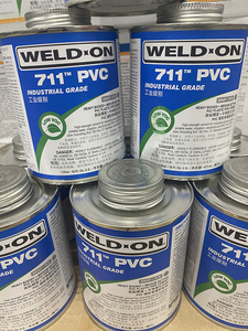 PVC-U boru Solvent çimento P-68 şeffaf temizlik maddesi kaynak-on boru tutkal endüstriyel ön yapıştırıcı için boru tesisat - Product Image 5