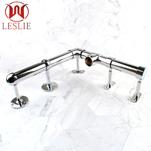 19/22/25MM accessori <span class=keywords><strong>per</strong></span> armadio <span class=keywords><strong>per</strong></span> armadio con foro cieco portabroda cromata flangia di supporto rotonda <span class=keywords><strong>per</strong></span> armadio - Product Image 5