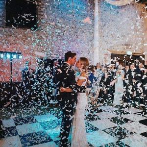 3 Shot Stage <span class=keywords><strong>Confetti</strong></span> Machine Alumínio Elétrico Casamento <span class=keywords><strong>Confetti</strong></span> Cannon Shooter - Product Image 4