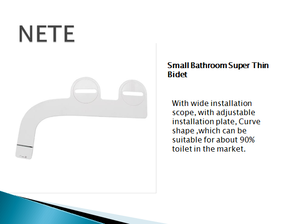 Moderne Ultra-Slanke Mechanische <span class=keywords><strong>Bidet</strong></span> Gehechtheid Abs Niet-Elektrisch - Product Image 6