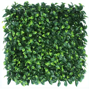 Verticale gras plante muur Kunstmatige buxus paneel mat muur buxus hedge rolls verticale muur voor verticale tuin