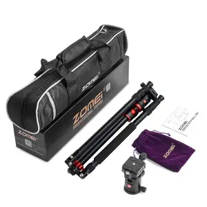 Profesyonel kamera tripodu Zomei M8 dijital video dslr alüminyum fotoğraf profesyonel tripod standı fotoğraf tripod monopod