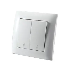 Interruptor de pared para el hogar, toma de corriente universal, 220V-250V, UE Pop, CE