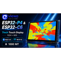 Carte de développement ESP32-P4 WiFi6, luminosité 1000 nits, écran tactile IPS 7 pouces 1026x600 pour LVGL Ar-duino
