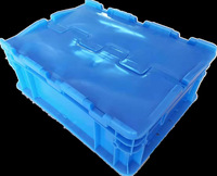Caja de Logística para Autopartes de HDPE de 3mm de Espesor, Serie 400*300, Modelo 4838, con Tapa, de Qingdao Liruihong Wholesale