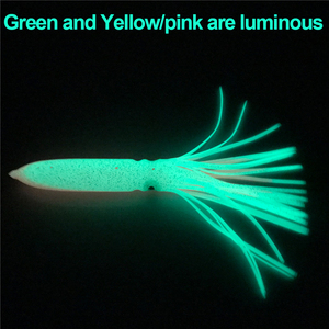 กระโปรงปลาหมึกขนาดใหญ่30ซม. 1ชิ้น, เหยื่อล่อปลาหมึกขนาดใหญ่56ก. เหยื่อตกปลาทะเลปลาฉลามเทียม - Product Image 4