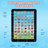 Enfants éducation précoce tactile ordinateur anglais tablette ordinateur portable tablette jouets d'apprentissage ABC enseignement Pad Mini Machine d'apprentissage
