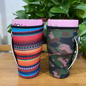 Usine en Stock nouveau néoprène matériel voiture tasse poignée tissu couverture adaptée pour 30oz Ice <span class=keywords><strong>Blaster</strong></span> Thermos tasse couverture - Product Image 1