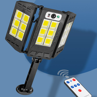 Lampu Jalan Tenaga Surya Portabel LED Tahan Air Induksi Pengisian Darurat Luar Ruangan