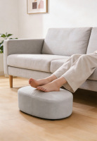 Tabouret bas rond élégant, empilable, amovible et imperméable, idéal pour la chambre et le salon, directement de l'usine